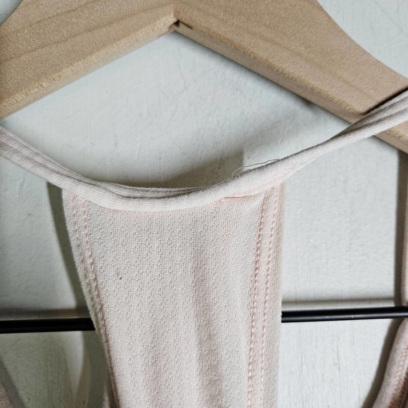 Lululemon No Limits Tank 4 Layered Shelf Bra Pretty Pink Tonka Stripe - Picture 8 of 10